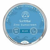 Suntribe Mineral Sports & Face Sunscreen - SPF 30 - všetky prírodné látky - 100% zinok - Reef Safe - 4 prísady - vode odolný (45 g) (modrý)