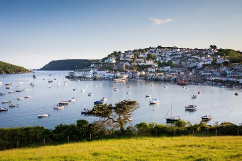 Salcome Bay, Devon v lete