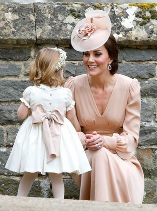 Kate Middleton s princeznou Charlotte