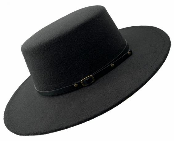 Plochý kovbojský klobúk 