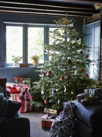 vianočný stromček predstavuje darčeky