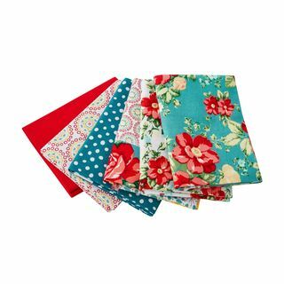 Pioneer Woman Vintage Floral Fabric Fat Quarter Bundle