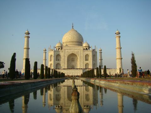 Taj Mahal - najobľúbenejšie pamiatky na svete v Indii