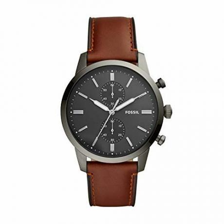 Pánske hodinky Townsman Quartz z nehrdzavejúcej ocele a kože s chronografom