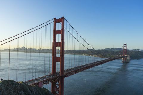 Most Golden Gate Bridge v San Franciscu - najobľúbenejšie pamiatky na svete