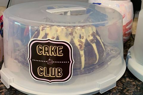 nosič tort s logom tortového klubu