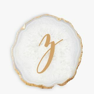 Anthropologie monogram coaster