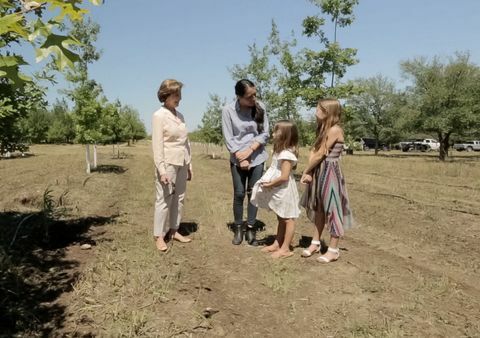 Laura Bush a Joanna Gaines na „Fixer Upper“