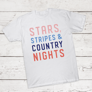 Tričko Stars, Stripes a Country Nights