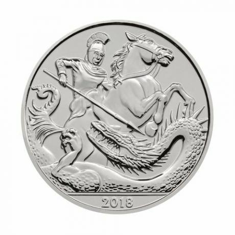 Mince £ 5 sa uvoľnili na oslavu piateho výročia princa Georga
