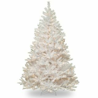 6' Umelý vianočný stromček z bielej borovice