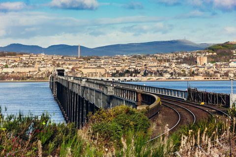 tay železničný most, Dundee, Škótsko