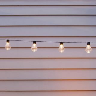 20 LED solárne napájané retro žiarovky reťazové svetlá Záhrada Vonkajšie závesné rozprávkové patio a záhrada Svadobné svetelné dekorácie Vianoce