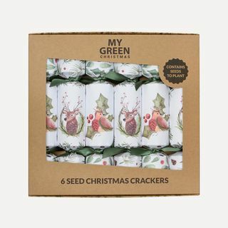 Seed Christmas Crackers Box of Six