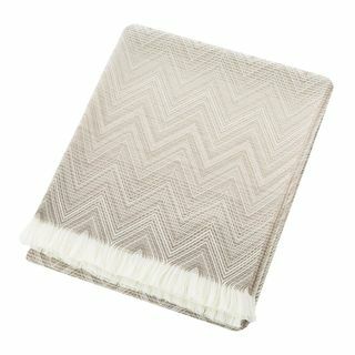 Missoni Home Timmy Throw, biela