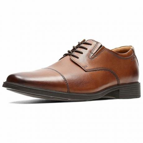 Pánska šiltovka Oxford Shoe Tilden Dark Tan Leather