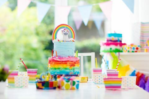 Detské narodeninové oslavy a torty