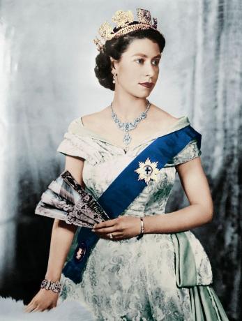 anglická kráľovná Alžbeta II