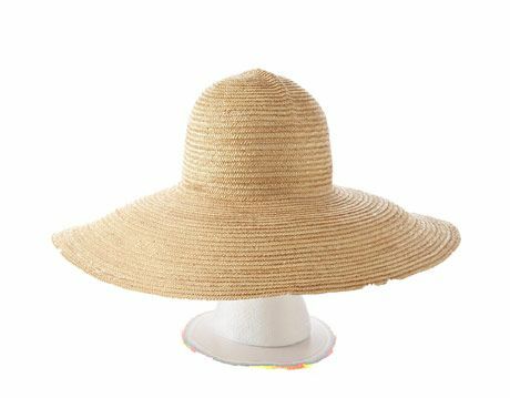 slamený slnečný klobúk