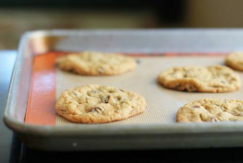 perfektné textúry čokoláda čip cookies