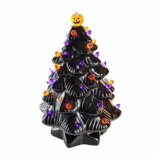 Čierny keramický strom Halloween