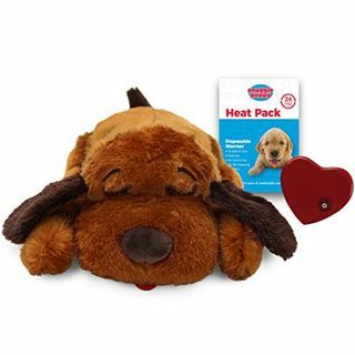 Hračka na podporu správania pre šteniatka SmartPetLove Snuggle Puppy, Brown Mutt