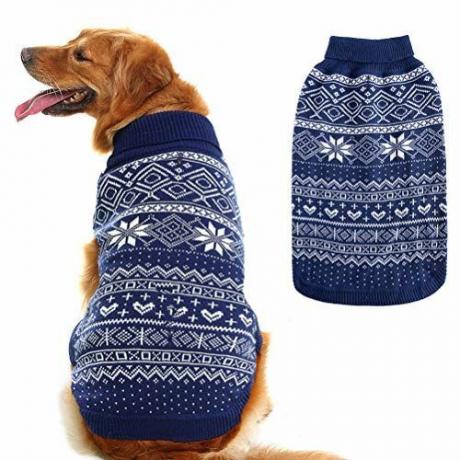 Teplý sveter pre psov