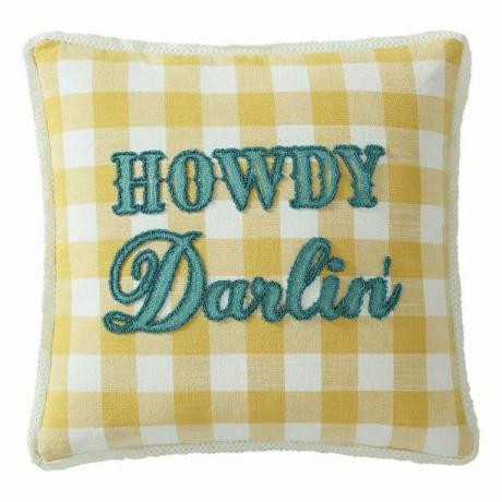 Dekoratívny vankúš Pioneer Woman 'Howdy Darlin'