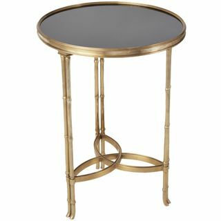 Dvojité bambusové nohy Accent Table