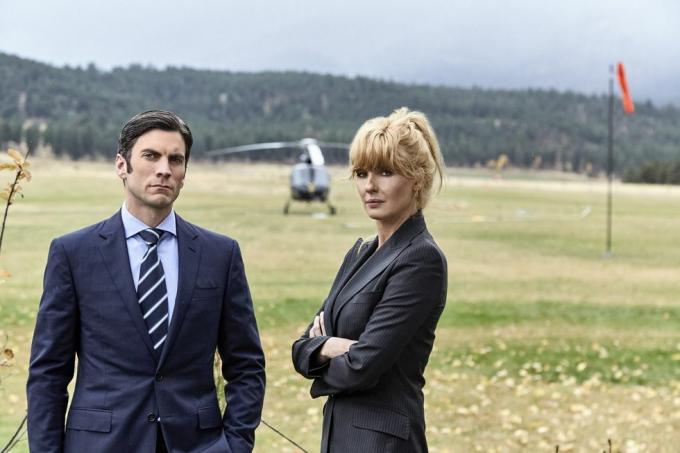 Kelly Reilly a Wes Bentley na Yellowstone
