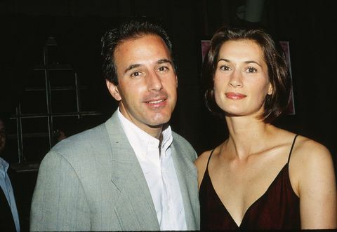 Matt lauer a Annette roque 1998