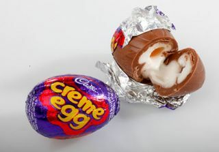 Predaj vajec Cadbury Creme Egg