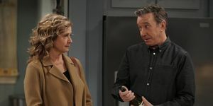 last man standing l r Nancy Travis a Tim Allen v basovej epizóde Last Man standing vysielanie štvrtok, 12. marec 800 830 pm etpt on fox photo by fox via getty images