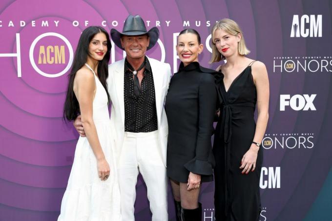 tim mcgraw a hora viery s dcérami audrey a maggie