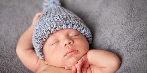 pletený detský klobúk