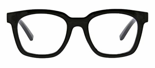 Čierne štvorcové okuliare