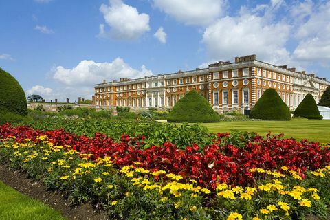 hamptonský palác a záhrady