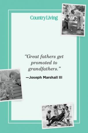 „Veľkí otcovia sú povýšení na starých otcov“ - Joseph Marshall III