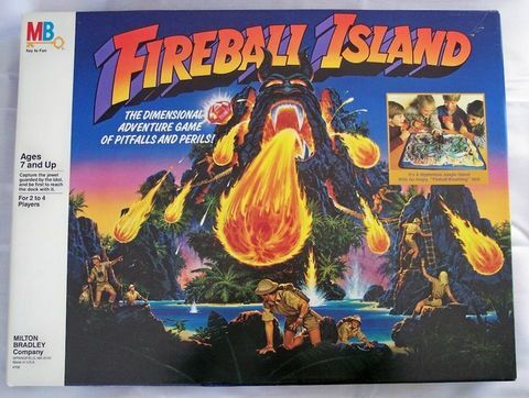 Fireball Island - starožitná hra - LoveAntiques.com