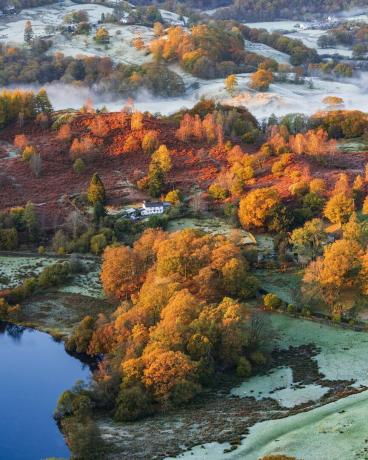 jesenné farby vo Veľkej Británii