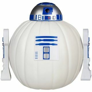 Star Wars R2-D2 Droid Halloween tekvica so zdobením