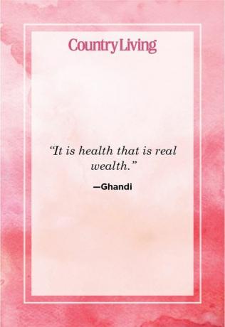 ghandi citát o zdraví