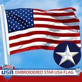 Vyšívaná americká vlajka
