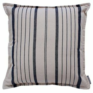 Cushion Country Living Croyde Stripe Cushion, Navy