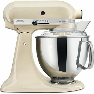 KitchenAid stojanový mixér, mandľový krém