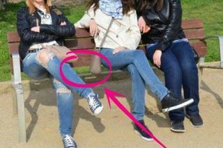 Optická ilúzia troch žien na lavičke je vírusová