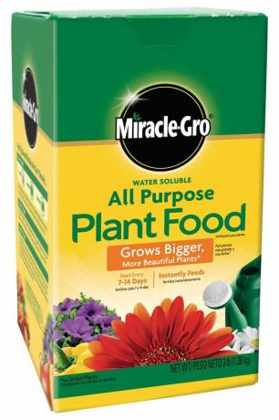 Viacúčelové rastlinné krmivo rozpustné vo vode Miracle-Gro, 3 lb