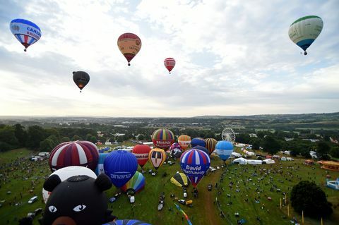 Každoročný Bristol International Balloon Fiesta