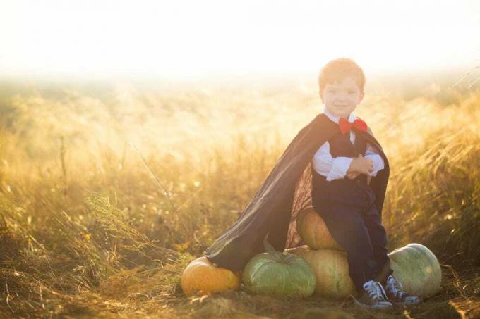 upírska halloweenská hračka