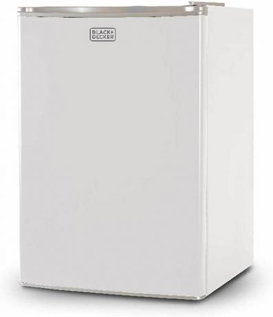 Kompaktná chladnička BLACK+DECKER s mrazničkou, 2,5 kubických stôp.